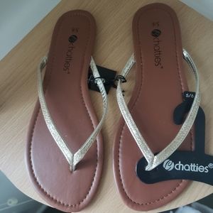 Shimmer Flip flops
